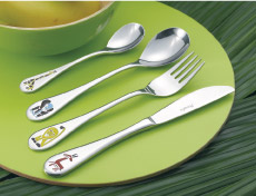 Safari 4Pc Childerns Cutlery Set