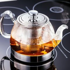 Judge Kitchen Stove Top Glass Teapot 900ml