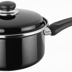 Judge Black Saucepan 20cm/3ltr