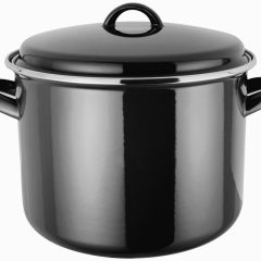 Judge Black N/S Stockpot 24cm/7.8ltr