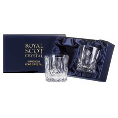 Scottish Thistle Lge Tumblers Pair