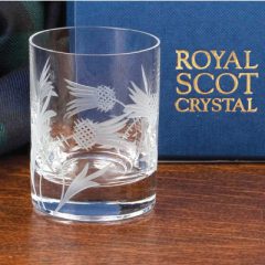 Tot Glass Matt Flower of Scotland