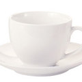 White Basics Tea Cup/Saucer 200ML